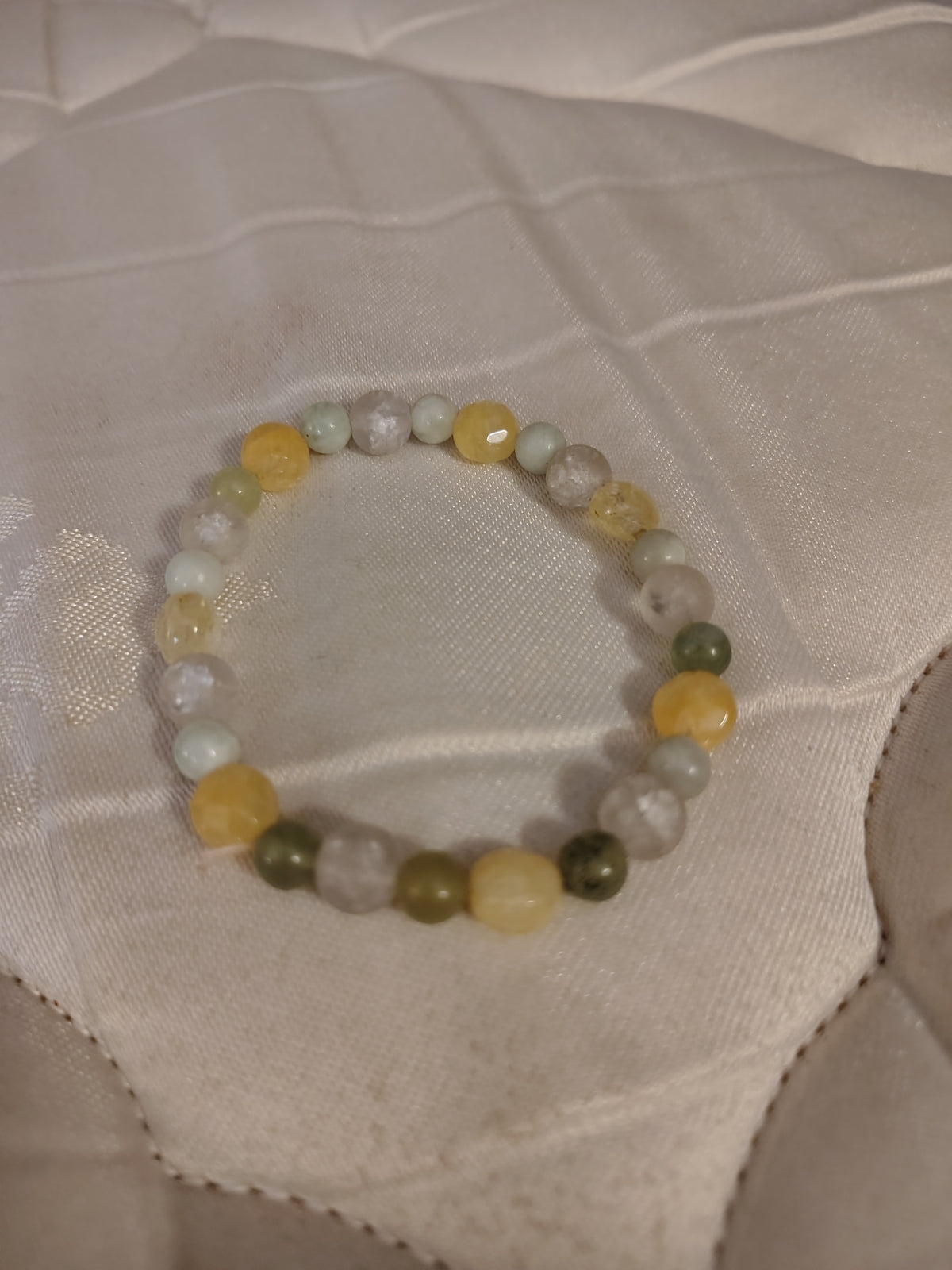 Handmade Natural Stone Beaded Bracelet