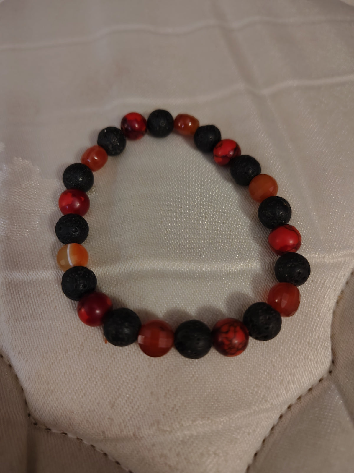 Handmade Natural Stone Beaded Bracelet