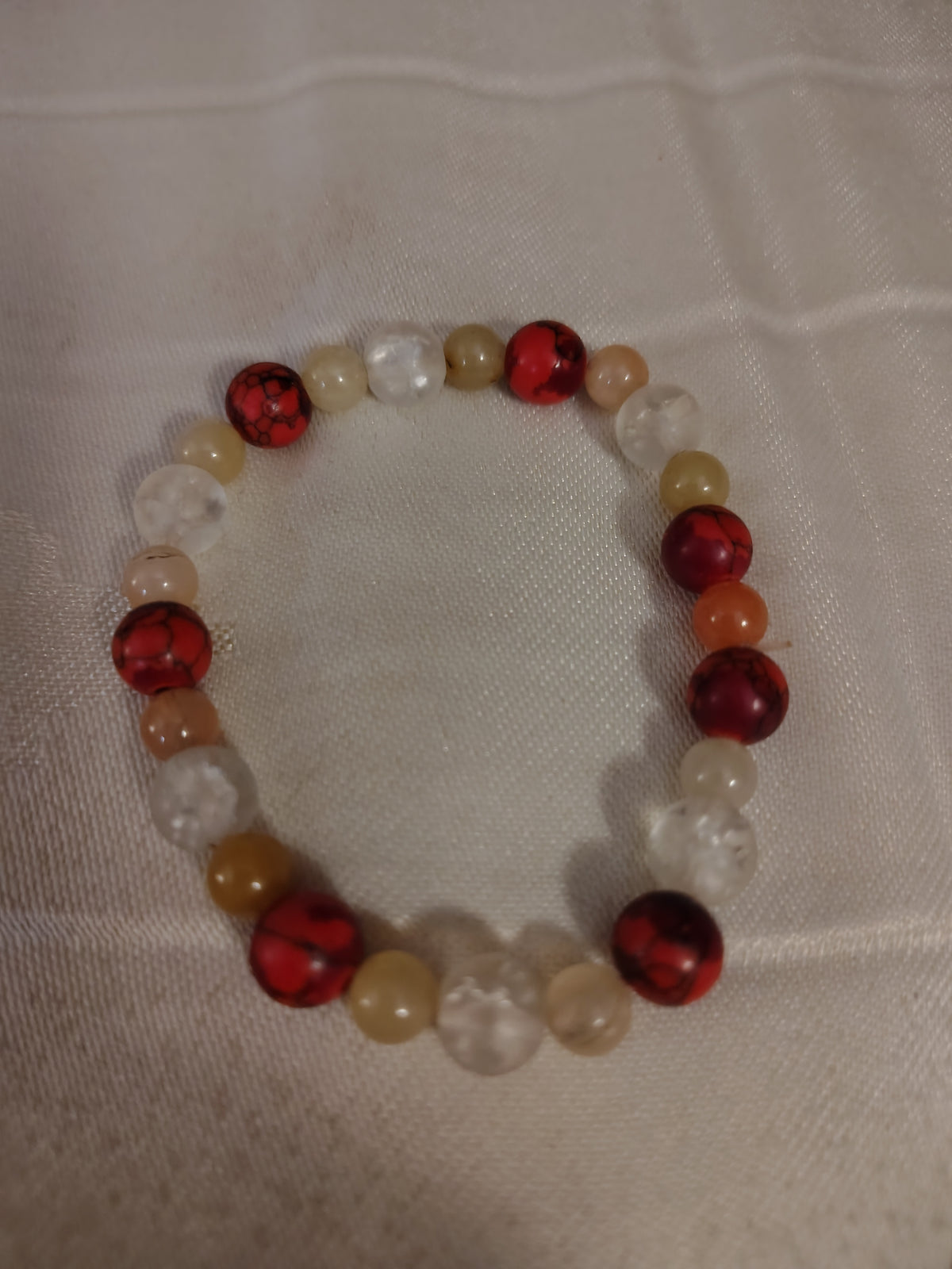 Handmade Natural Stone Beaded Bracelet
