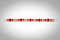 Red Jasper Beaded Stretch Bracelet