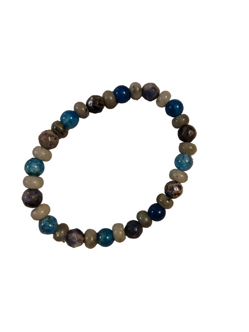 Blue Harmony Gemstone Bracelet