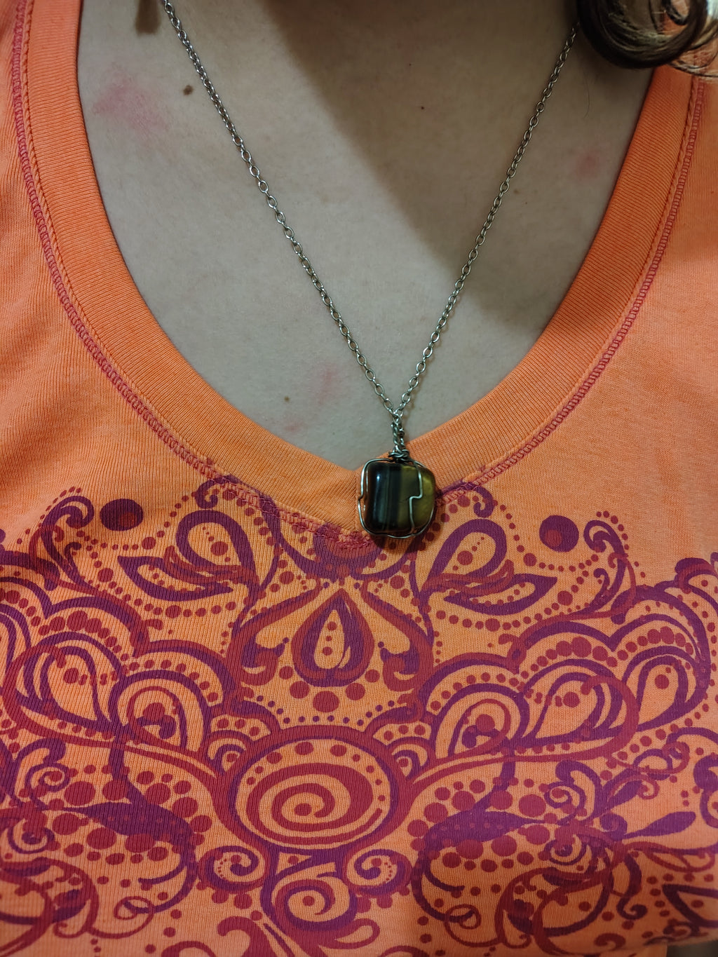 Tiger Eye Necklace — The Stone of Courage & Inner Strength