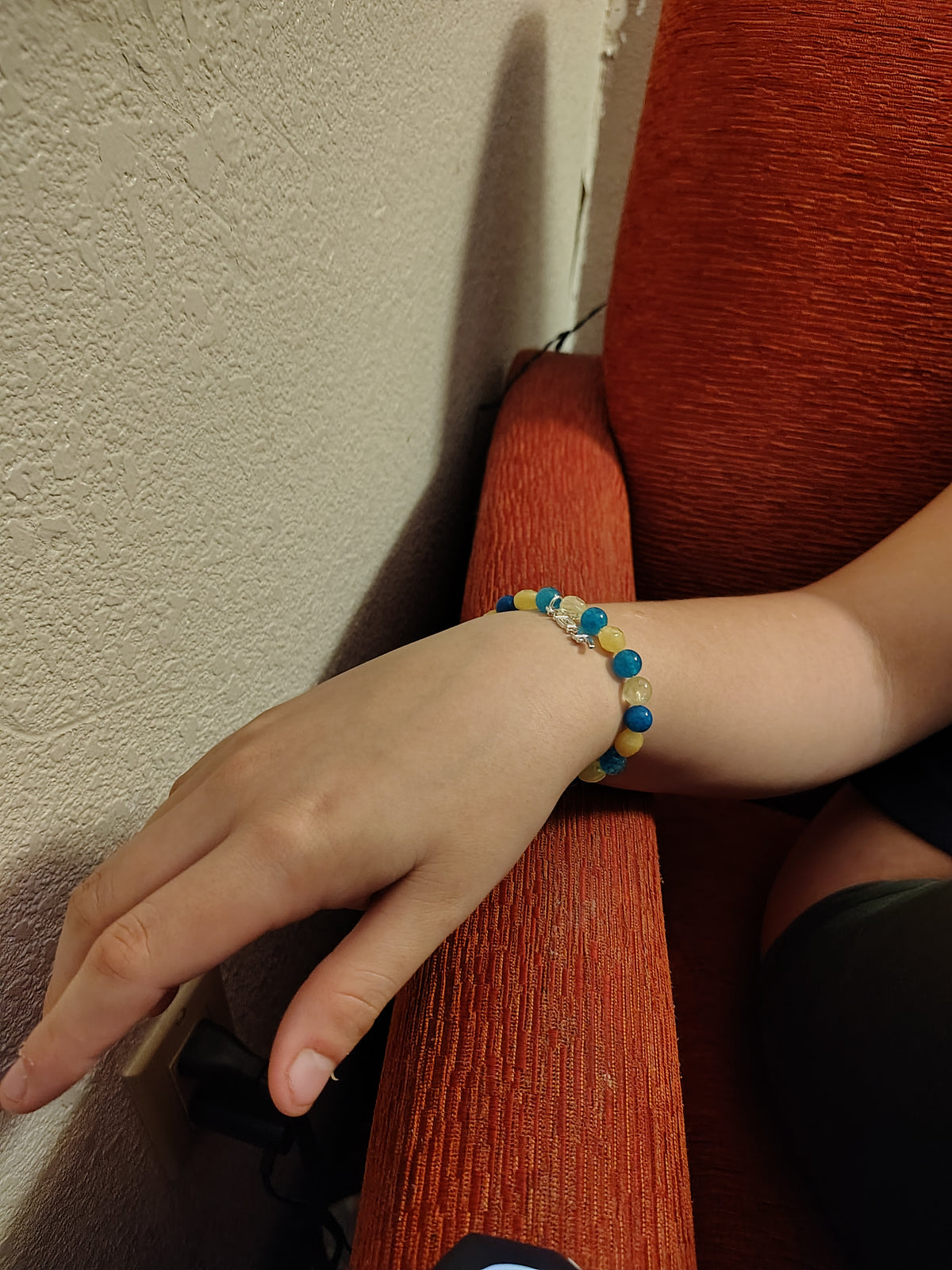 School Spirit Gemstone Bracelet