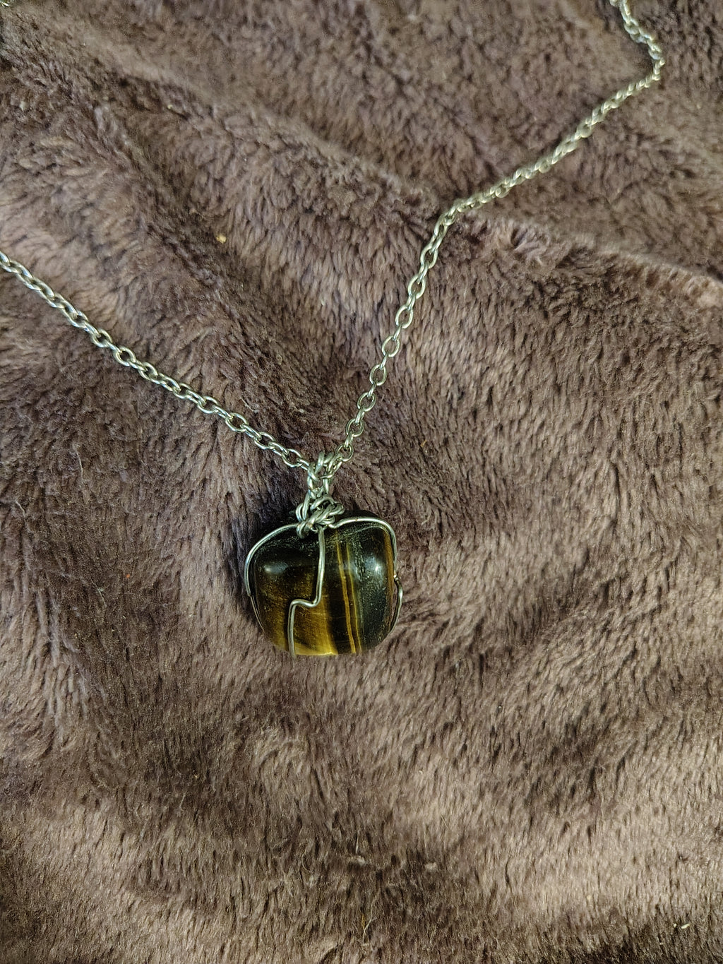 Tiger Eye Necklace — The Stone of Courage & Inner Strength