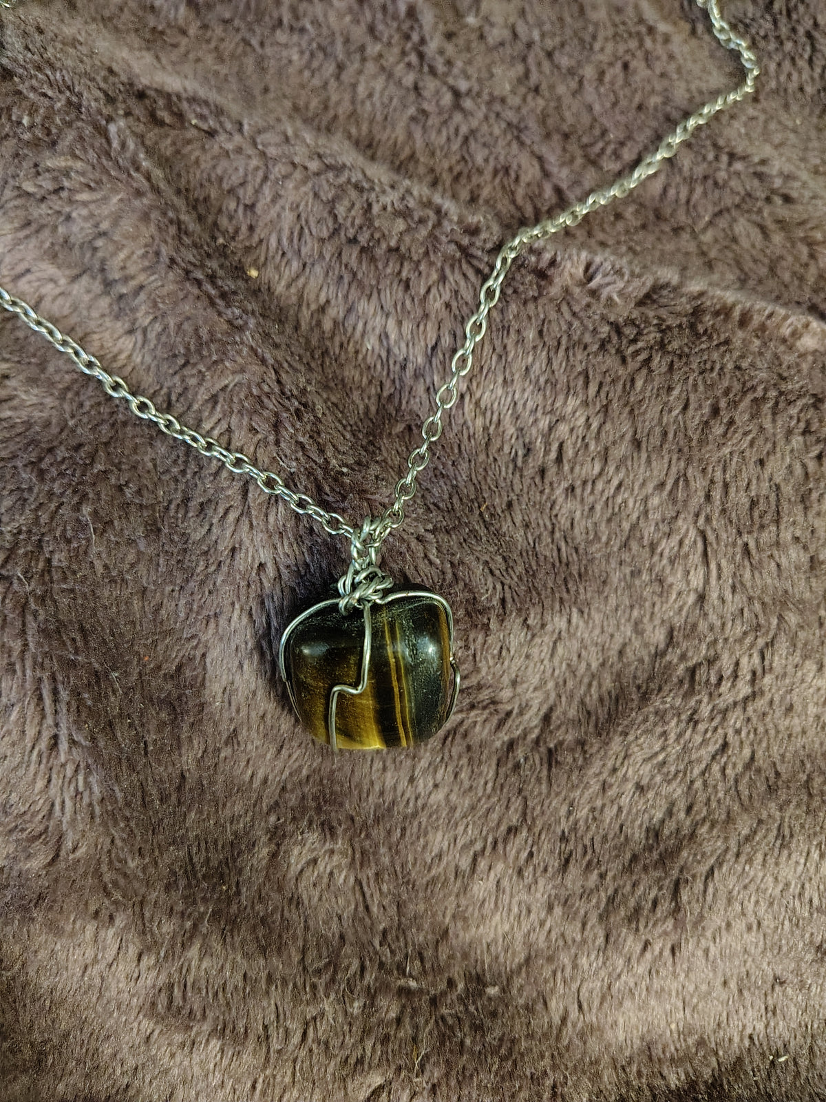 Tiger Eye Necklace — The Stone of Courage & Inner Strength